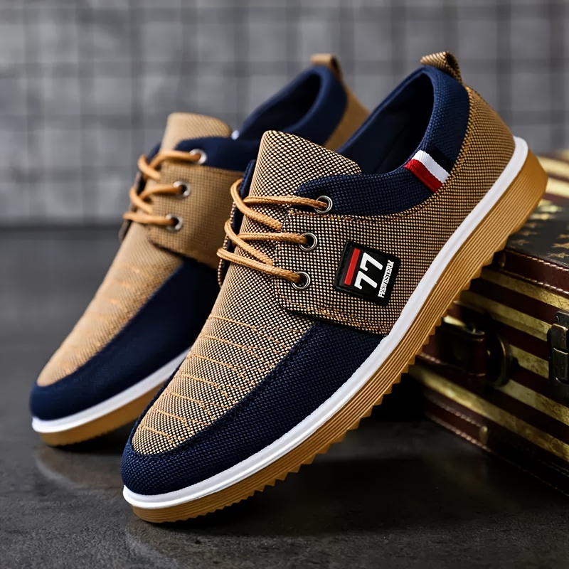 New Fashionable Trendy Men's S - огляд і ціна Knit Fabric Lace Up Sneakers